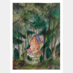 Création Delphine Balme aquarelle-refuge