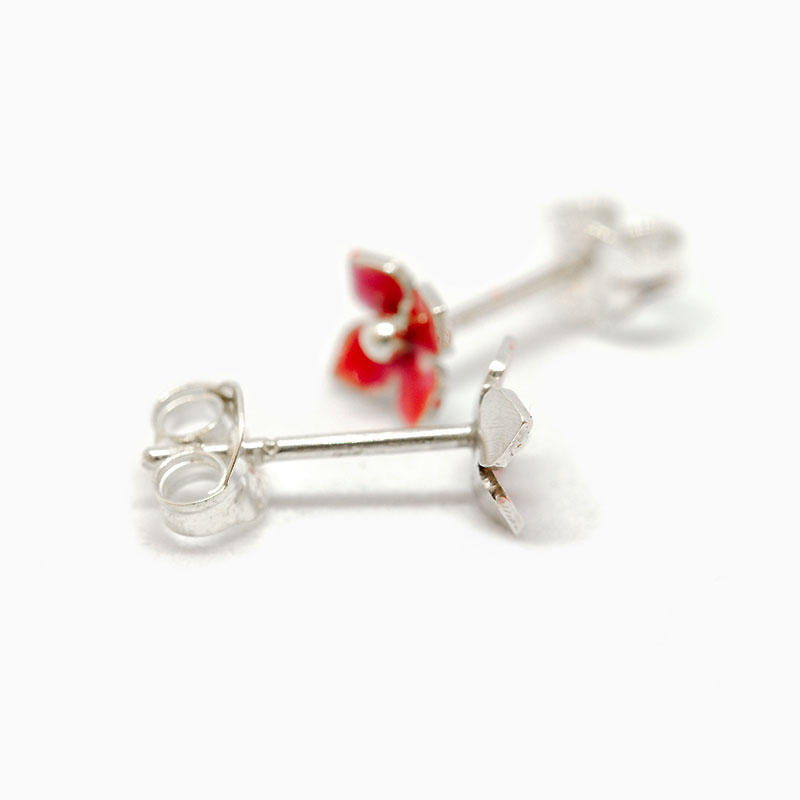 Boucles-d'oreilles-hortensia-rouge-3