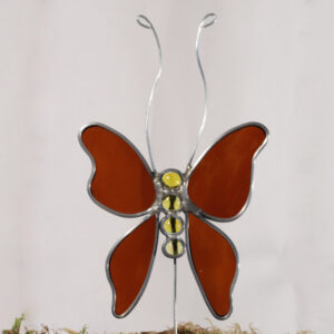 Papillon ambre Création Anne Macé